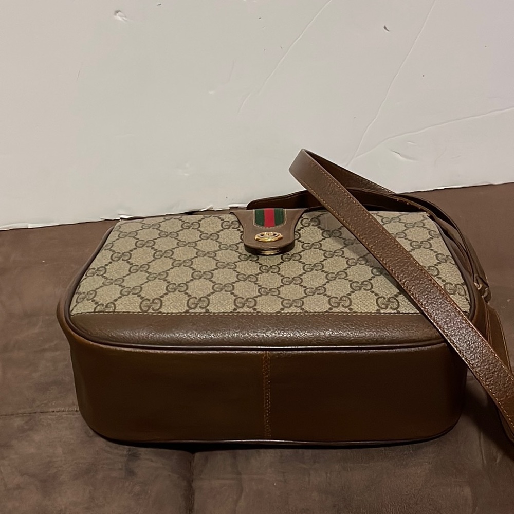 Gucci Shoulder Bag  Browns PVC - Picture 8 of 12